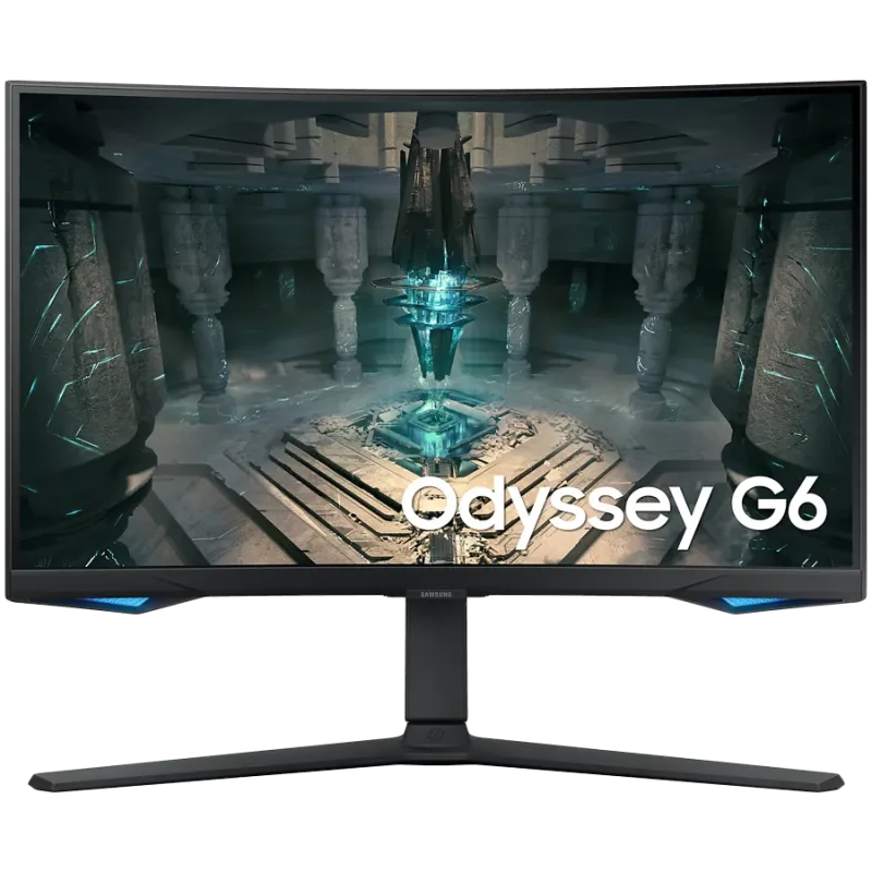 SAMSUNG Monitor 27 cali LS27BG650EUXEN VA 2560x1440 16:9 2xHDMI/1xDP/LAN(RJ45)/2xUSB3.0 1ms(GTG) WiFi/BT speakers curved HAS+PIV
