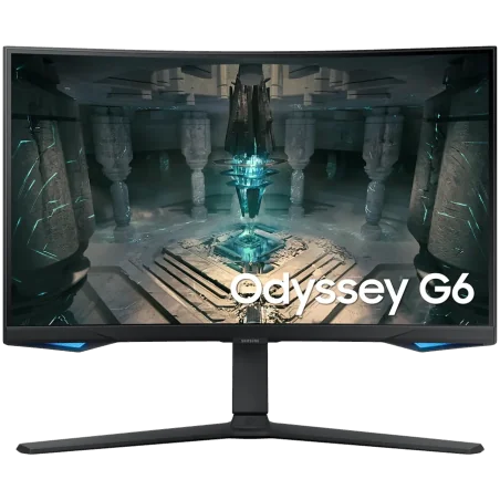SAMSUNG Monitor 27 cali LS27BG650EUXEN VA 2560x1440 16:9 2xHDMI/1xDP/LAN(RJ45)/2xUSB3.0 1ms(GTG) WiFi/BT speakers curved HAS+PIV