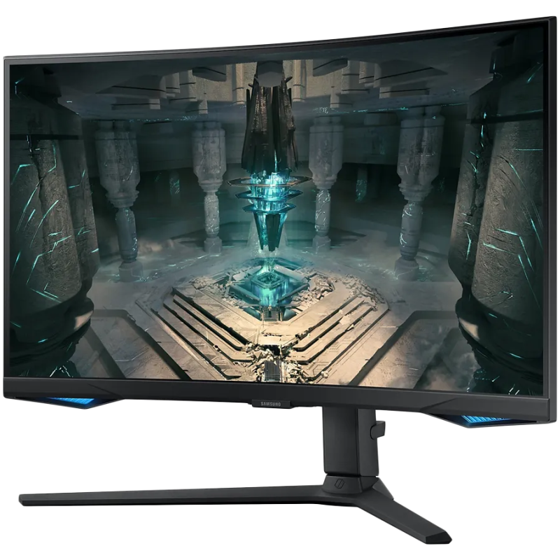 SAMSUNG Monitor 27 cali LS27BG650EUXEN VA 2560x1440 16:9 2xHDMI/1xDP/LAN(RJ45)/2xUSB3.0 1ms(GTG) WiFi/BT speakers curved HAS+PIV
