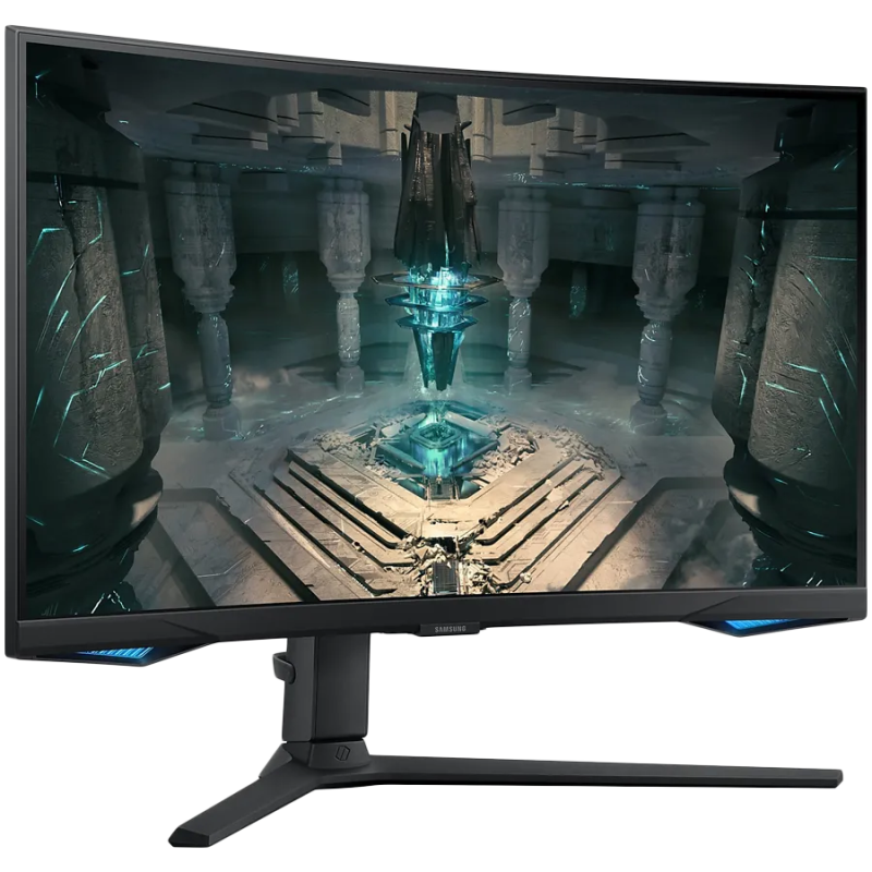 SAMSUNG Monitor 27 cali LS27BG650EUXEN VA 2560x1440 16:9 2xHDMI/1xDP/LAN(RJ45)/2xUSB3.0 1ms(GTG) WiFi/BT speakers curved HAS+PIV