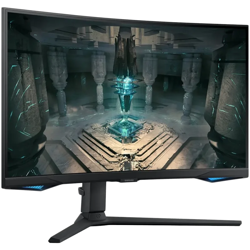 SAMSUNG Monitor 27 cali LS27BG650EUXEN VA 2560x1440 16:9 2xHDMI/1xDP/LAN(RJ45)/2xUSB3.0 1ms(GTG) WiFi/BT speakers curved HAS+PIV