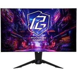 Asrock Gaming Monitor, 31.5" 4K (3840x 2160) OLED, AG, 240/480 Hz, 132% sRGB, 16:9, 1 500 000:1, 178/178, 0.03 ms, High, Swivel 
