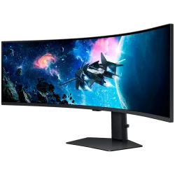 Monitor LED Samsung LS49CG950EUXEN Odyssey G95C, 49" DQHD Curved 1000R 32:9 (5120x1440) VA 240Hz, 450 cd/㎡, 2500:1, HDR1000, 1ms