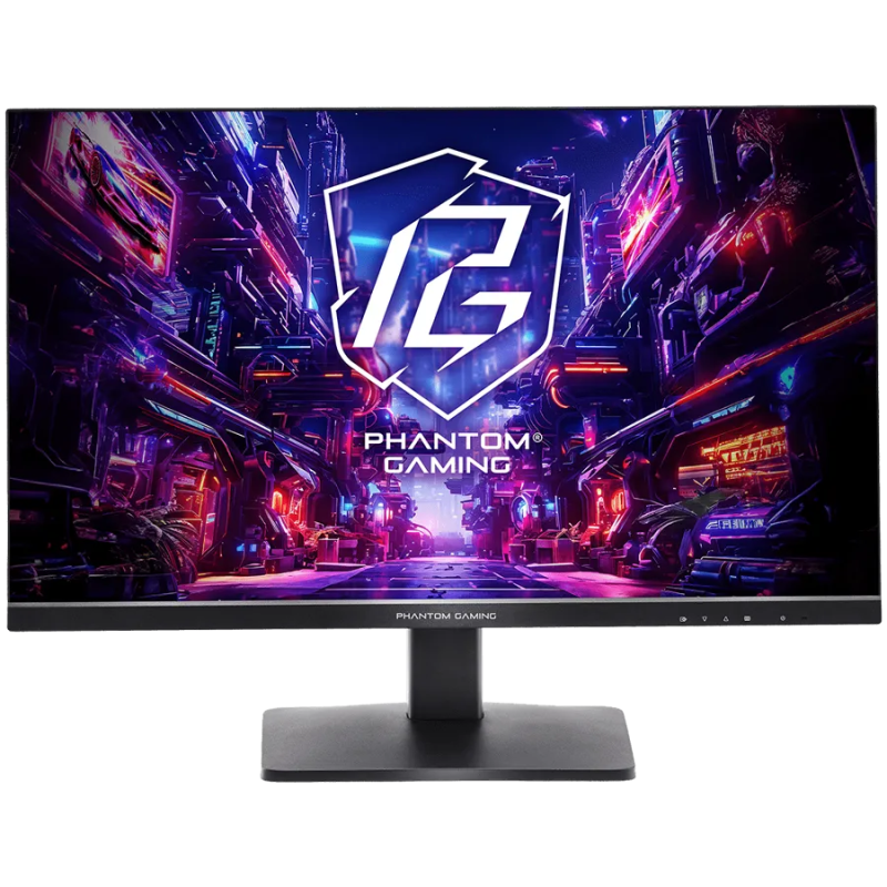 Asrock Gaming Monitor, 27" QHD(2560x1440) IPS, Anti-Glare, 180 Hz, 99% sRGB, 1000:1, 16:9, 400 cd/m², 178º/178º, 1ms (MPRT), AMD