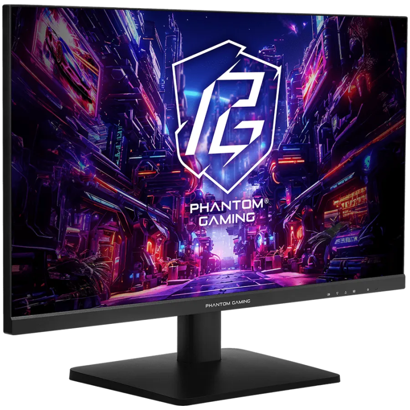 Asrock Gaming Monitor, 27" QHD(2560x1440) IPS, Anti-Glare, 180 Hz, 99% sRGB, 1000:1, 16:9, 400 cd/m², 178º/178º, 1ms (MPRT), AMD