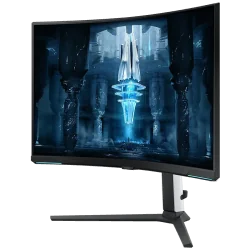 Monitor LED Samsung Curved LS32BG850NPXEN 32", VA, 16:9, UHD, 3840x2160@240Hz, 1,000,000 : 1, 178/178, 1ms, 350cd/m2, 2xHDMI, 1x