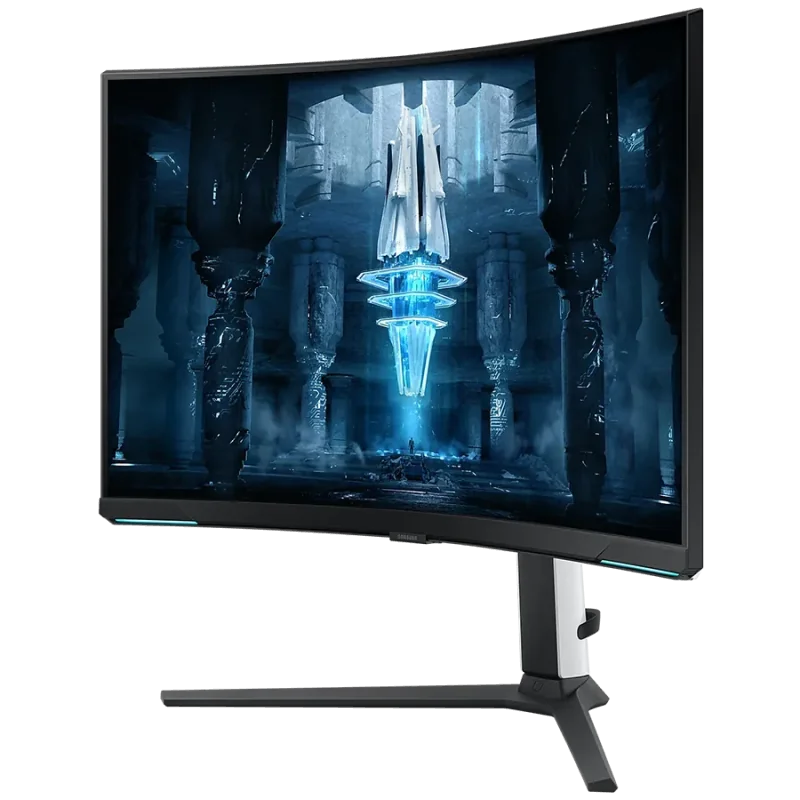 Monitor LED Samsung Curved LS32BG850NPXEN 32", VA, 16:9, UHD, 3840x2160@240Hz, 1,000,000 : 1, 178/178, 1ms, 350cd/m2, 2xHDMI, 1x