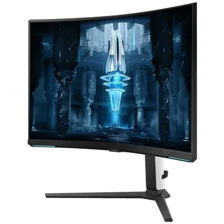 Monitor LED Samsung Curved LS32BG850NPXEN 32", VA, 16:9, UHD, 3840x2160@240Hz, 1,000,000 : 1, 178/178, 1ms, 350cd/m2, 2xHDMI, 1x