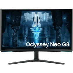 Monitor LED Samsung Curved LS32BG850NPXEN 32", VA, 16:9, UHD, 3840x2160@240Hz, 1,000,000 : 1, 178/178, 1ms, 350cd/m2, 2xHDMI, 1x