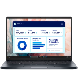Dell Pro 14 Plus (PB14250), Intel Core 5 120U (10C, up to 5.0GHz), 14.0"FHD+ (1920x1200) Non-Touch AG, 16GB (1x16GB) DDR5, 512GB
