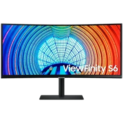 Monitor LED Samsung LS34C650TAUXEN HRM S65TC, 34" UWQHD Curved 1000R 21:9 (3440x1440) VA 100Hz, 350 cd/㎡, 3000:1, HDR10, 5ms, 17