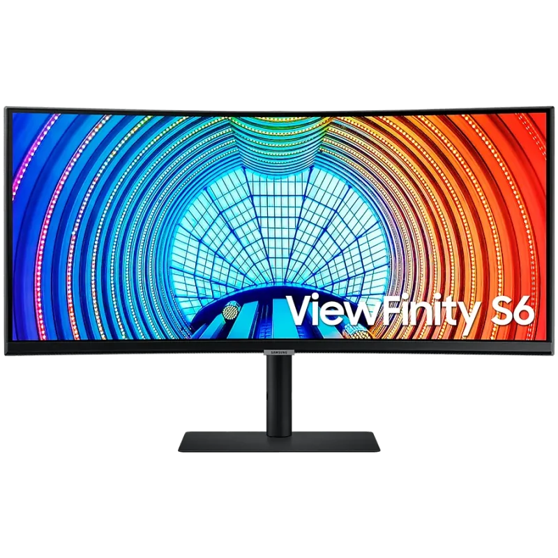 Monitor LED Samsung LS34C650TAUXEN HRM S65TC, 34" UWQHD Curved 1000R 21:9 (3440x1440) VA 100Hz, 350 cd/㎡, 3000:1, HDR10, 5ms, 17