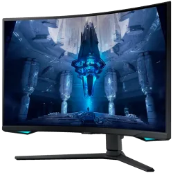 Monitor LED Samsung LS32BG750NPXEN Odyssey G75NB, 32" UHD Curved 1000R 16:9 (3840x2160) VA 165Hz, 350 cd/㎡, 1m:1, Q HDR 2000, 1m