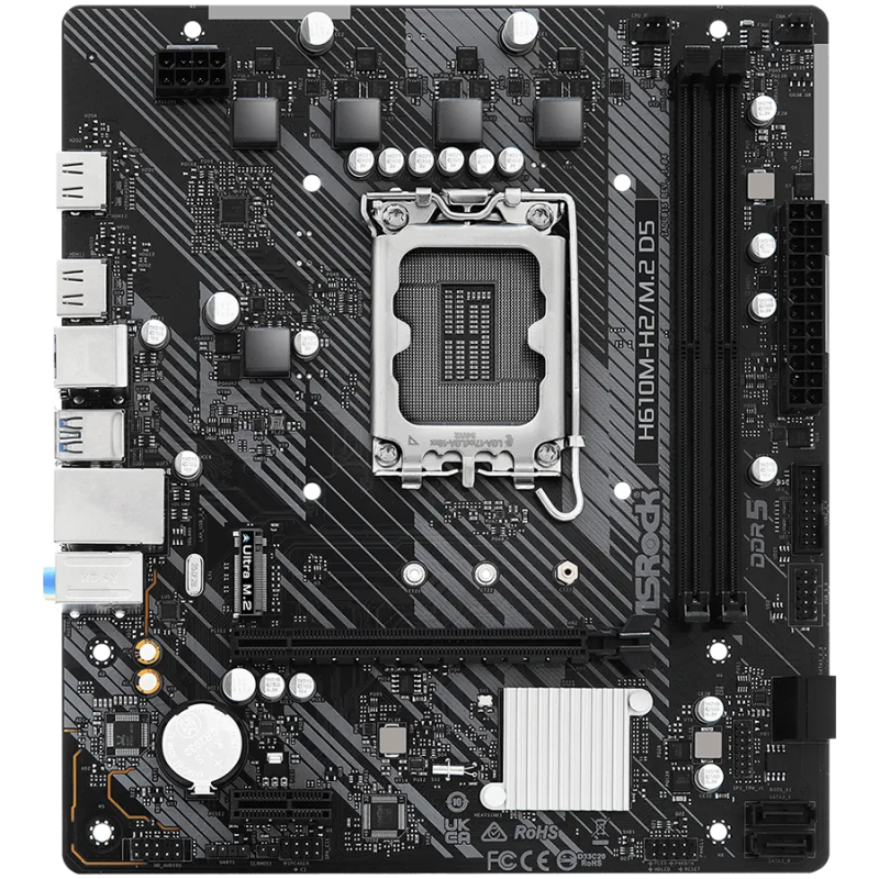 ASROCK H610M-H2/M.2 D5 mATX LGA1700 DDR5 - 1