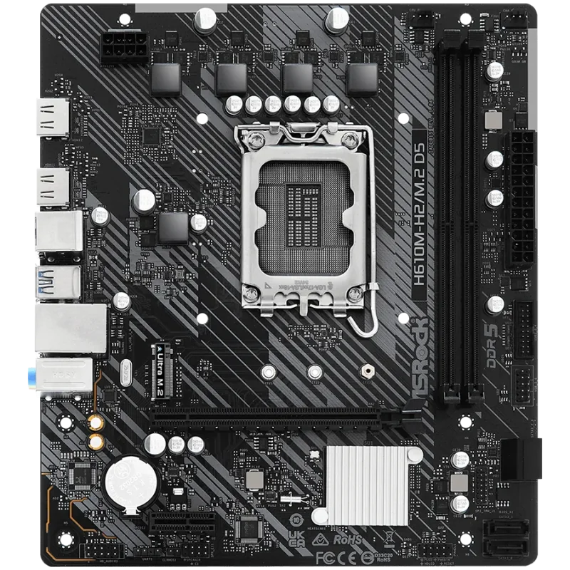 ASROCK H610M-H2/M.2 D5 mATX LGA1700 DDR5 - 1