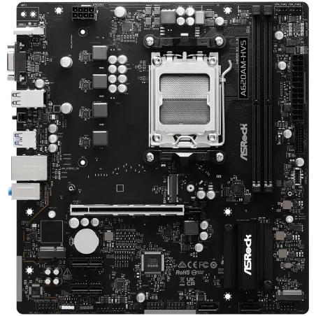 ASROCK A620AM-HVS mATX AM5 DDR5 - 1