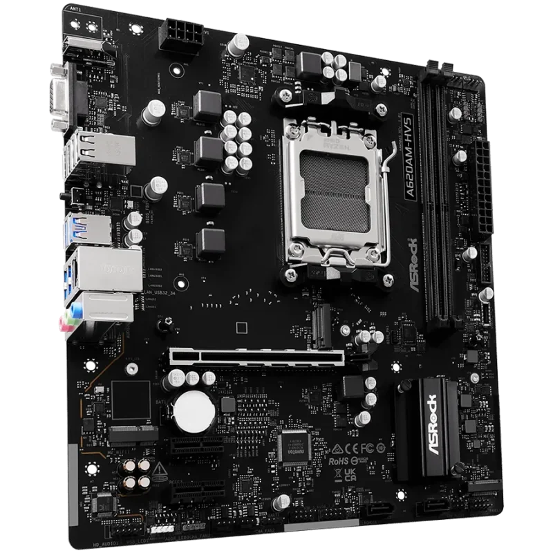 ASROCK A620AM-HVS mATX AM5 DDR5 - 1