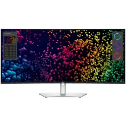 Monitor DELL UltraSharp U4025QW 40" Curved, 5120x2160, WUHD, 120Hz, IPS AG, 21:9, 1000:1, 450 cd/m2, 8ms/5ms, 178/178, DP, HDMI,