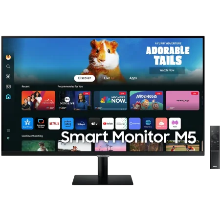 Monitor LED Samsung LS27DM500EUXDU M5 Smart, 27'' FHD FLAT 16:9 (1920x1080) VA 60Hz, 250 cd/2, 3000:1, 4ms (GTG), 178/178, 2xHDM