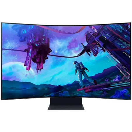 Monitor LED Samsung LS55CG970NUXDU Odyssey G97NC, 55" UHD Curved 1000R 16:9 (3840x2160) VA 165Hz, 600 cd/㎡, 1m:1, HDR 10 +, 1ms 