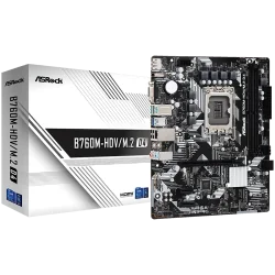 ASROCK MB Desktop B760M-HDV/M.2 D4 (S1700, 2x DDR4, 1x PCIe 4.0 x16, 2x PCIe 3.0 x1, 1x Hyper M.2 PCIe Gen4x4, 1x M.2 Ultra Gen3