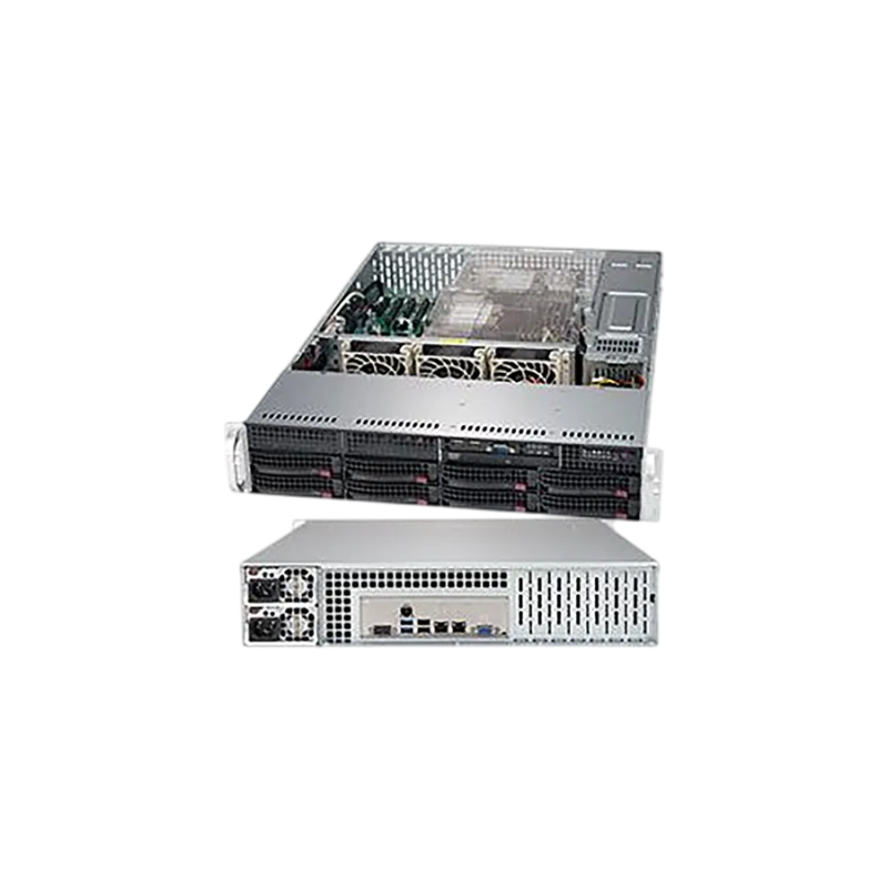 Supermicro assembled server based on SYS-6029P-TR, CLX 4210R CPU, 2x 16GB DDR4, RAID SAS 9361-8i, 12Gb/s, SAS/SATA 8-port int, R