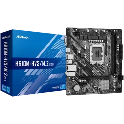 ASROCK H610M-HVS/M.2 R2.0 mATX LGA1700 DDR4 - 1