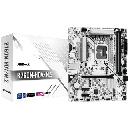 ASROCK B760M-HDV/M.2 mATX LGA1700 DDR5 - 1