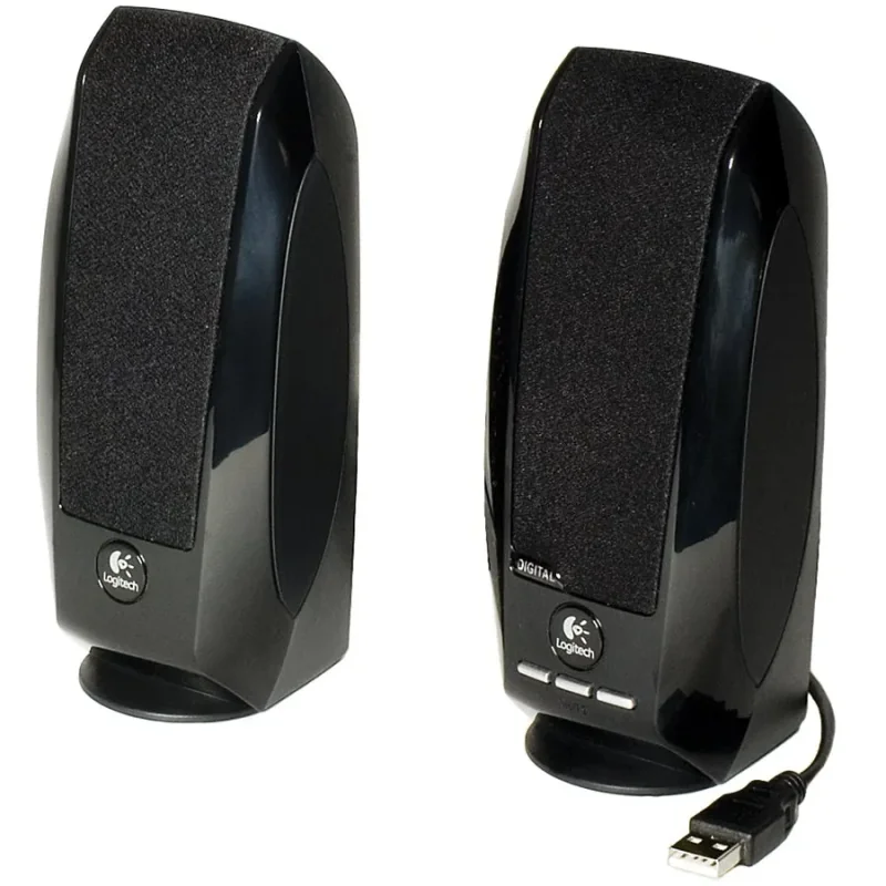 LOGITECH S150 Stereo Speakers - BLACK - USB - B2B - 1