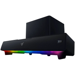 Razer Leviathan V2, PC Gaming Soundbar with Subwoofer,Full Range Drivers: 2 x 2.0 x 4.0" / 48 x 95 mm,Bluetooth 5.2 (60ms low la