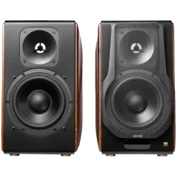 Edifier S3000MKII Active Bookshelf Speakers (2.0), Bluetooth V5.0, Balanced XLR, Optical, Coaxial, USB and Line inputs, Planar m