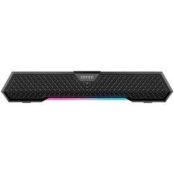 Edifier MG250 2.0 Desktop Soundbar, Bluetooth V5.3, USB-A soundcard input, 2-inch full-range drivers 5W (RMS) output, RGB light 
