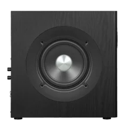 Edifier T5s Powered Subwoofer, 8-inch long-throw front-firing woofer, 70 W RMS, frequency response down to 35 Hz, RCA Signal-In 