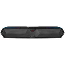 Edifier MG300 Soundbar, BT V5.3, USB, AUX, 2x 52mm Drivers, RGB Lighting, 5W (RMS), Black - 1