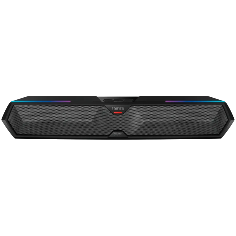 Edifier MG300 Soundbar, BT V5.3, USB, AUX, 2x 52mm Drivers, RGB Lighting, 5W (RMS), Black - 1