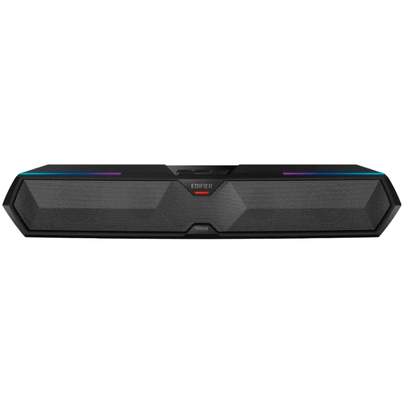 Edifier MG300 Soundbar, BT V5.3, USB, AUX, 2x 52mm Drivers, RGB Lighting, 5W (RMS), Black - 1