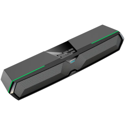 Edifier MG300 Soundbar, BT V5.3, USB, AUX, 2x 52mm Drivers, RGB Lighting, 5W (RMS), Black - 4