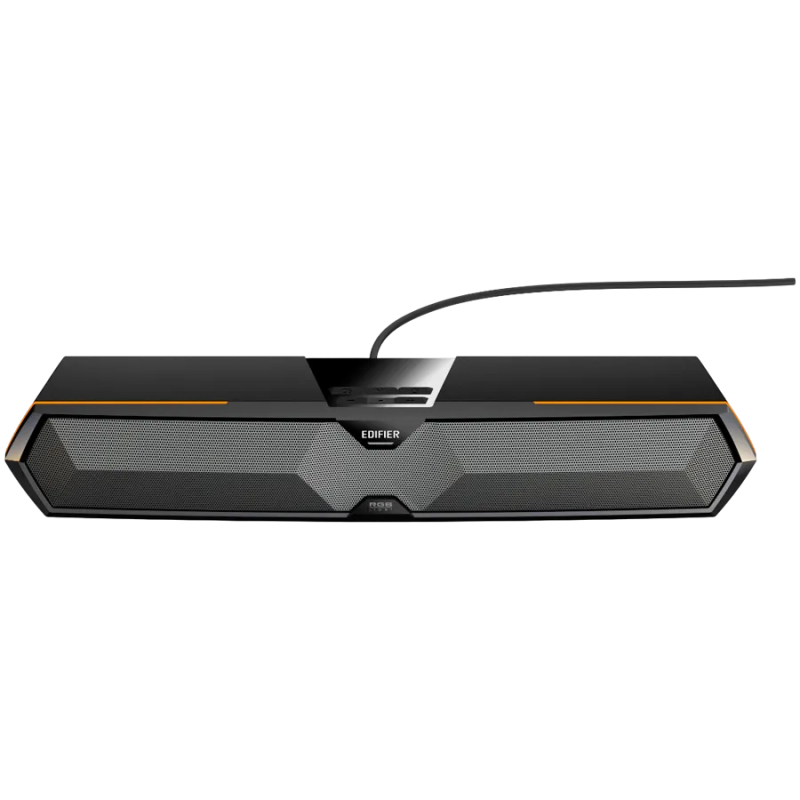 Edifier MG300 Soundbar, BT V5.3, USB, AUX, 2x 52mm Drivers, RGB Lighting, 5W (RMS), Black - 1