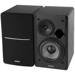 Edifier R1280DB 2.0 Bookshelf Speakers, BT V5.1, Optical, Coaxial, RCA, 0.5-inch Tweeters, 4-inch Drivers, 42W (RMS), Control Kn
