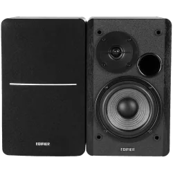 Edifier R1280DB 2.0 Bookshelf Speakers, BT V5.1, Optical, Coaxial, RCA, 0.5-inch Tweeters, 4-inch Drivers, 42W (RMS), Control Kn