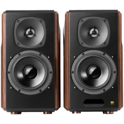 Edifier S2000MKIII Active Bookshelf Speakers, Bluetooth V5.0, Optical, Coaxial, Dual RCA Inputs, Planar diaphragm tweeters and a
