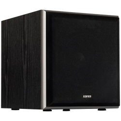Edifier T5 Powered Subwoofer, 8" front-firing long-throw woofer, 70W RMS, low frequencies down to 38Hz, MDF cabinet with wood gr