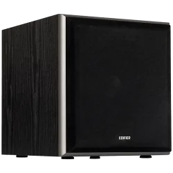 Edifier T5 Powered Subwoofer, 8" front-firing long-throw woofer, 70W RMS, low frequencies down to 38Hz, MDF cabinet with wood gr