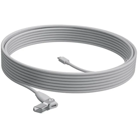 LOGITECH EXTENTION CABLE for Rally Mic Pod WHITE 10M - WW - 1
