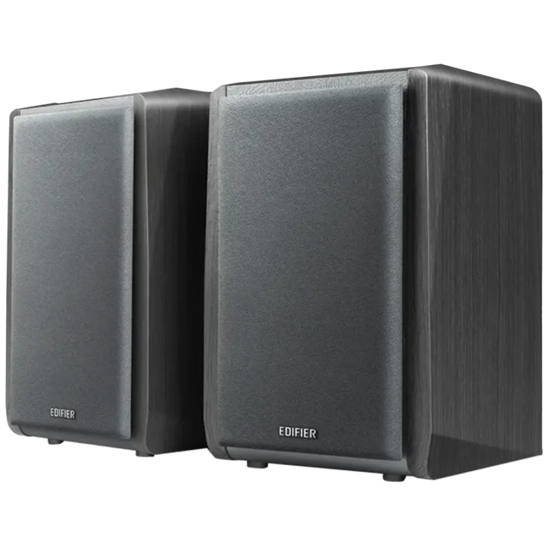 Edifier R1010BT Bookshelf Speakers, Bluetooth V5.1, Dual RCA Inputs, 4-inch Mid-Bass Drivers 0.5-inch Tweeters, 24 W RMS, Black 