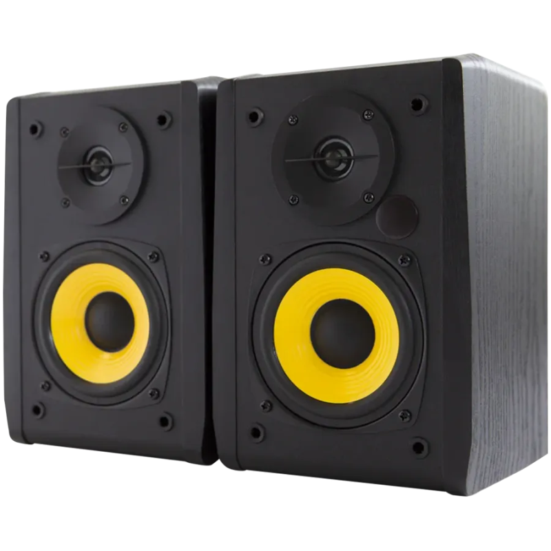 Edifier R1010BT Bookshelf Speakers, Bluetooth V5.1, Dual RCA Inputs, 4-inch Mid-Bass Drivers 0.5-inch Tweeters, 24 W RMS, Black 
