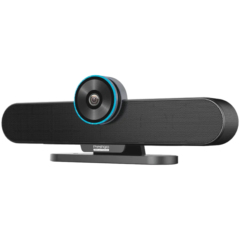 Prestigio Solutions Video Conferencing Collaboration Bar Gamma: 4K UHD, 8.5MP, 6 mic, 6m (Range), 2 x 5W, Connection via USB Typ