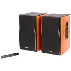 Edifier R1380DB 2.0 Bookshelf Speakers, BT V5.1, Optical, Coaxial, RCA, 1-inch Tweeters, 4-inch Drivers, 42W (RMS), Control Knob