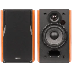 Edifier R1380DB 2.0 Bookshelf Speakers, BT V5.1, Optical, Coaxial, RCA, 1-inch Tweeters, 4-inch Drivers, 42W (RMS), Control Knob