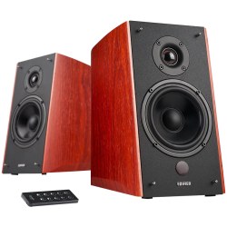 Edifier R2000DB 2.0 Bookshelf Speakers, Bluetooth, 3.5mm to RCA, Optical, 1-inch Tweeters, 5-inch Drivers, 120W (RMS), Control K